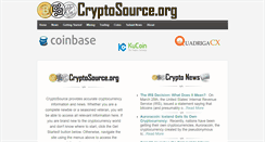 Desktop Screenshot of cryptosource.org