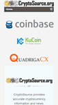 Mobile Screenshot of cryptosource.org